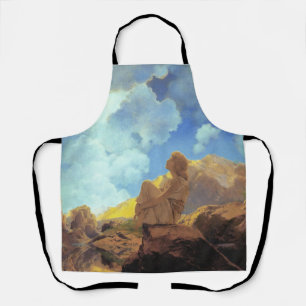 Maxfield Parrish Morning 1922 Cloud Blue Fine Art Apron