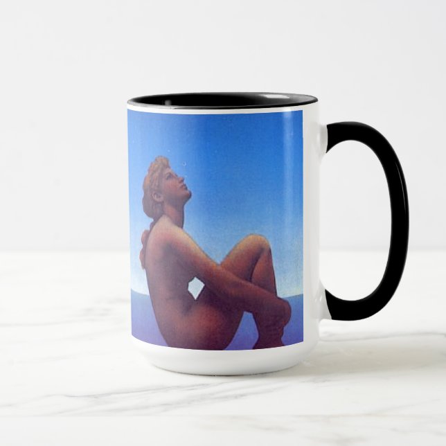 "Maxfield Parrish Stars Coffee Mug" Mug (Right)
