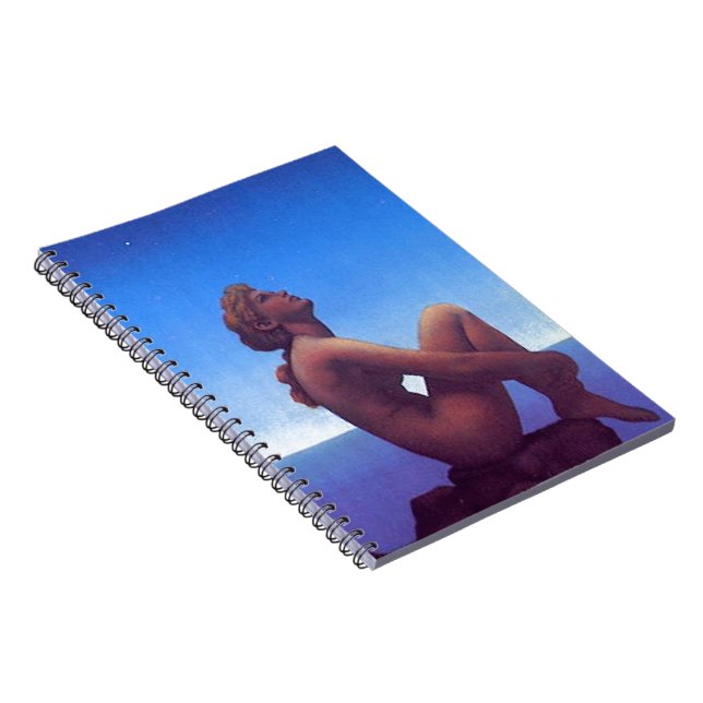 "Maxfield Parrish Stars" Notebook (Right Side)