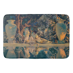 Maxfield Parrish The Garden of Allah 1918 Fine Art Bath Mat