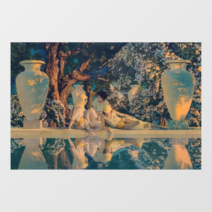 Maxfield Parrish The Garden of Allah 1918 Fine Art Window Cling