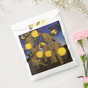 Maxfield Parrish The Lantern Bearers 1908 Vintage Favour Bag
