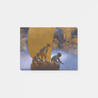 Maxfield Parrish Wynken Blynken and Nod