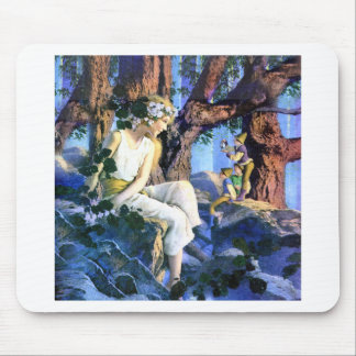 Maxfield Parrish's Fair Princess and the Gnomes Mouse Pad