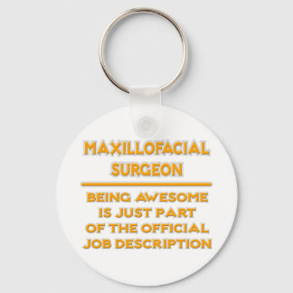 Maxillofacial Surgeon .. Job Description Keychain