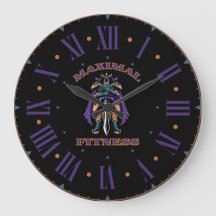 Maximal Fitness Hero Wall Clock