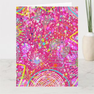 Maximalist Abstract Art: the Candy Store Card