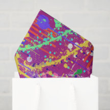 Maximalist Abstract in Bold Colour