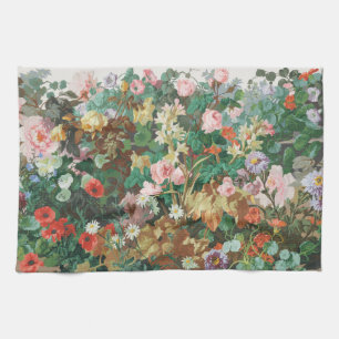 Maximalist Dream Vintage Floral Kitchen Towel