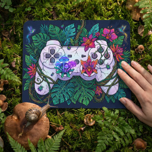 Maximalist Nature Controller Mouse Pad