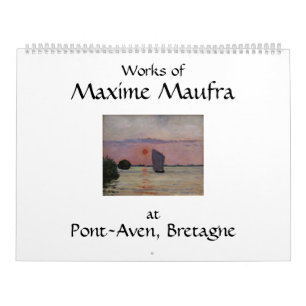 Maxime Maufra 2020 Impressionist Art Calendar