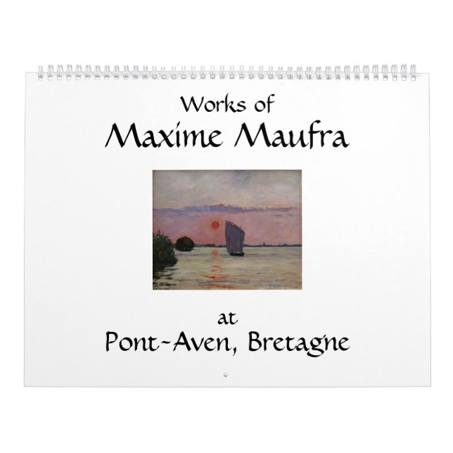 Maxime Maufra 2020 Impressionist Art Calendar (Cover)