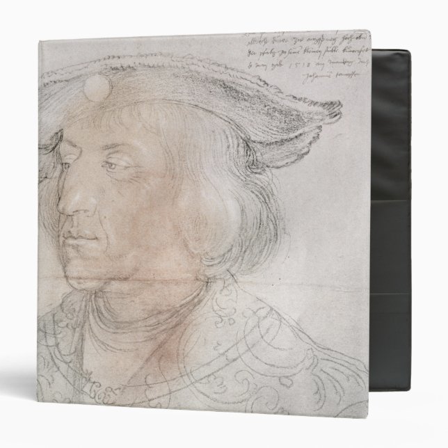 Maximilian I, Emperor of Germany , 1518-19 Binder (Front/Inside)