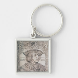 Maximilian I, Emperor of Germany , 1518 Keychain