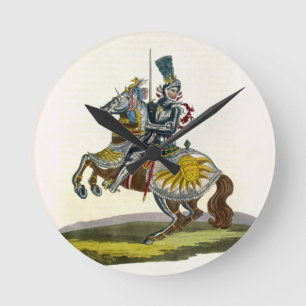 Maximilian I, King of Germany and Holy Roman Emper Round Clock