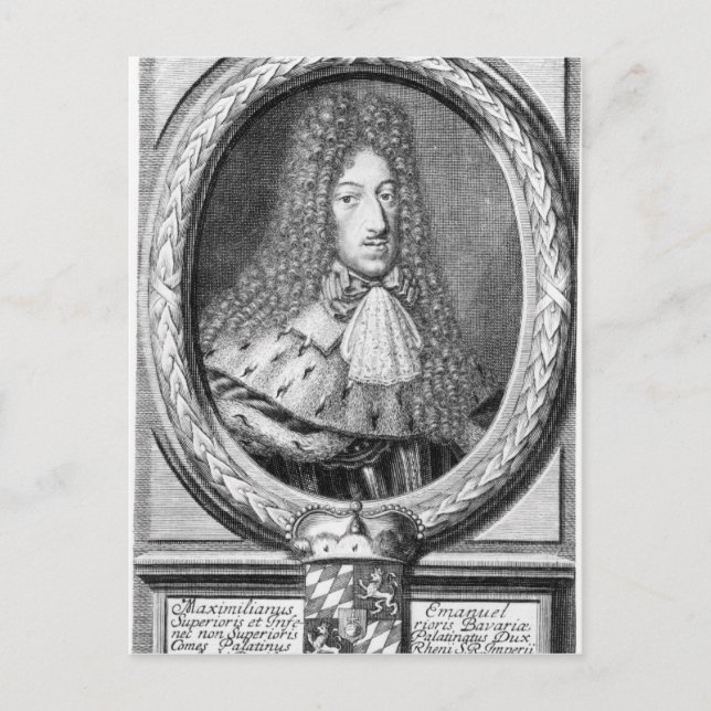 Maximilian II Emanuel Postcard (Front)