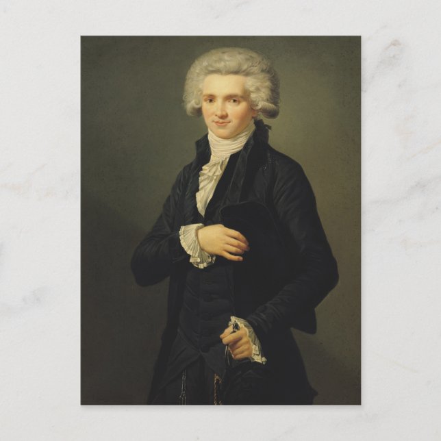 Maximilien de Robespierre  1791 Postcard (Front)