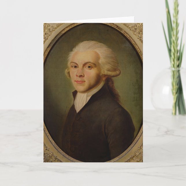 Maximilien de Robespierre  c.1793 Card (Front)