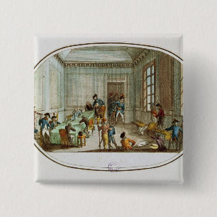 Maximilien de Robespierre  injured 2 Inch Square Button