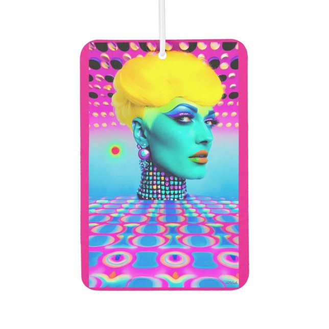 Maxine Headroom Air Freshener (Front)