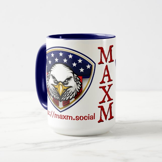 MaxM Coffee Mug (Front Left)