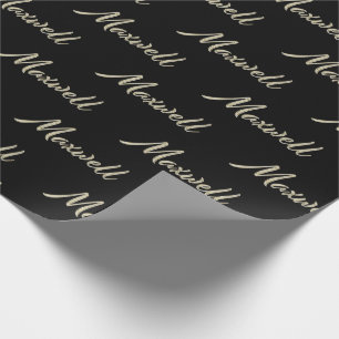 Maxwell First Name Name of small gift paper