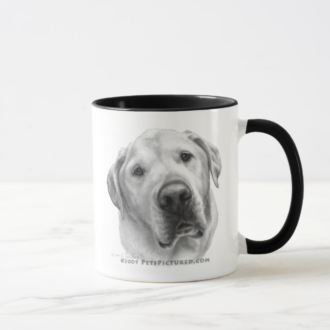 Maxwell, Lab-Pitbull Mix Mug (Right)