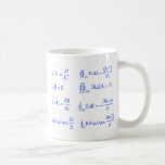 maxwell physics equation coffee mug<br><div class="desc">maxwell physics equation of science.</div>