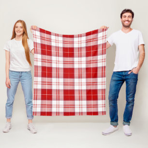 Maxwell Plaid Plaid Fleece Blanket