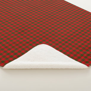 Maxwell tartan rouge vert plaid