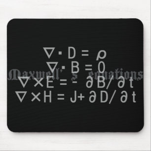 Maxwell's_Equations Mouse Pad