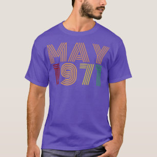 May 1971 Vintage Design T-Shirt