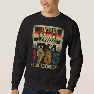 May 1985 37th Birthday 37 Years Old Sweatshirt