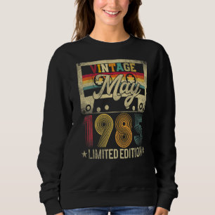 May 1985 37th Birthday 37 Years Old Sweatshirt