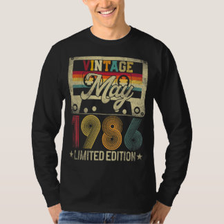 May 1986 36th Birthday 36 Years Old T-Shirt
