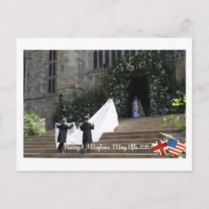 May 19th 2018: When Harry married Meghan Postcard