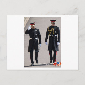May 19th 2018: When Harry married Meghan Postcard