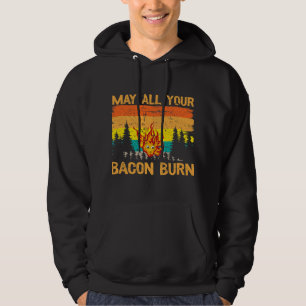 May all your Bacon burn grilling Steak cooking Bee Hoodie