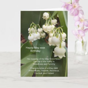 May Birthday Card