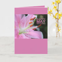 May Birthday Lily Birth Month Flower