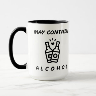 May Contain Alcohol Combo Mug – Funny