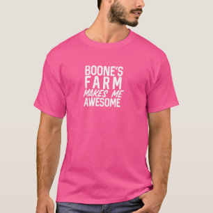 May Contain Boone, Farm Funny Wine Alcohol T-Shirt