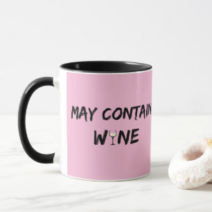 May Contain Wine   White Wine Mug
