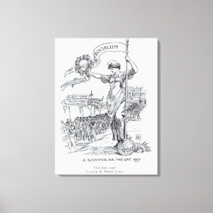 May Day, 1907 Canvas Print