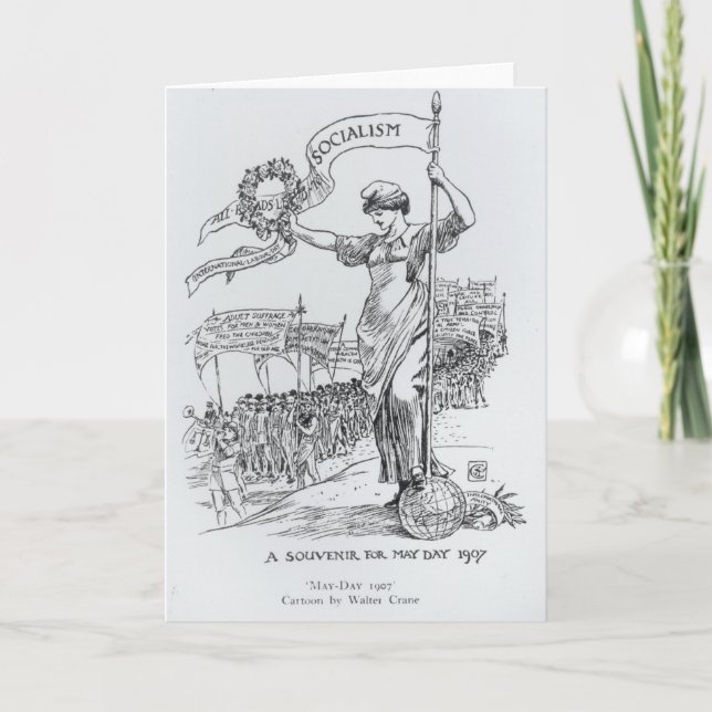 May Day, 1907 Card (Front)