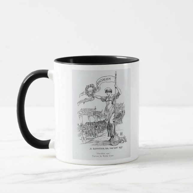 May Day, 1907 Mug (Left)