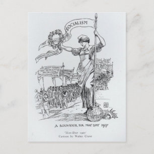 May Day, 1907 Postcard