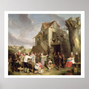 May Day, c.1811-12 (oil on canvas) Poster