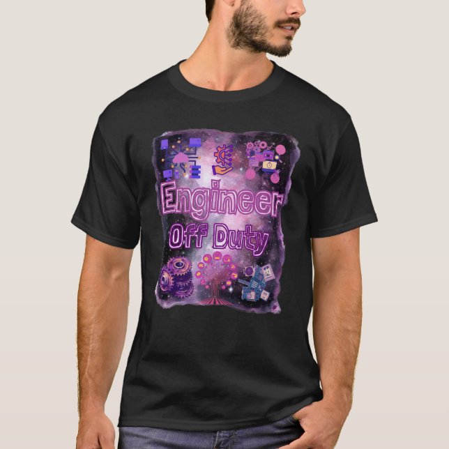 MAY DAY: ENGINEER OFF DUTY T-Shirt (Front)