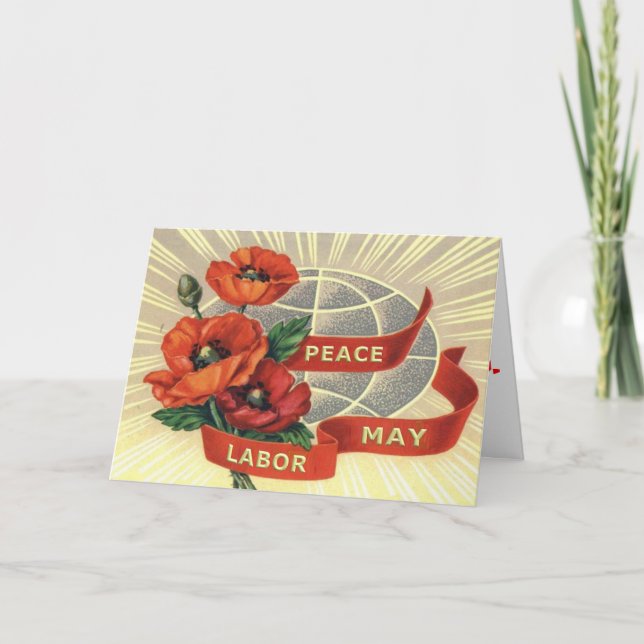 May Day Greeting Card (Front)